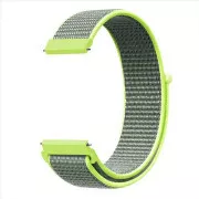 Curea Garett verde 22 mm pentru COPII TECH