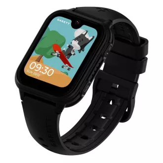 Ceas inteligent Garett Kids Vibe 4G AMOLED Negru
