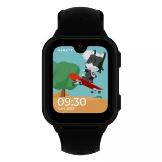 Ceas inteligent Garett Kids Vibe 4G AMOLED Negru