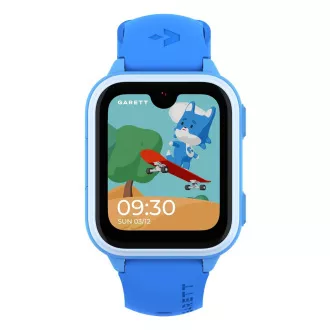 Ceas inteligent Garett Kids Vibe 4G AMOLED Albastru