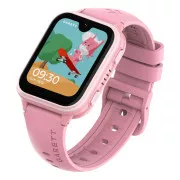 Ceas inteligent Garett Kids Vibe 4G AMOLED roz