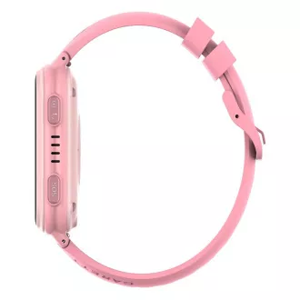 Ceas inteligent Garett Kids Vibe 4G AMOLED roz