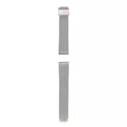 Curea universală Garett 20 mm, metal argintiu, tip plasă