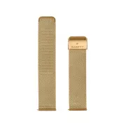 Curea universală Garett 18 mm, metal auriu, tip Mesh auriu