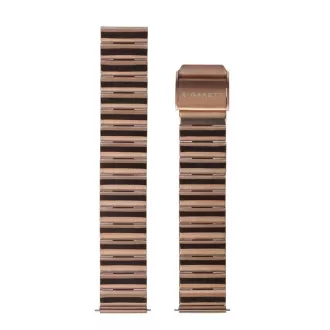 Curea universală Garett 18 mm, metal auriu-roz, tip Aur roz masiv