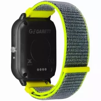 Curea universală Garett Kids 20 mm, verde reflectorizantă