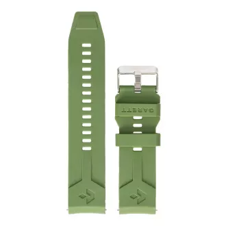 Curea universală Garett 22 mm, silicon verde
