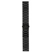 Curea universală Garett 22 mm, metal negru, tip Solid