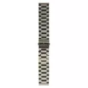 Curea universală Garett 22 mm, metal argintiu, tip Solid