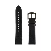 Curea universală Garett 22 mm, piele neagră