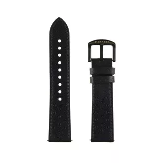Curea universală Garett 22 mm, piele neagră