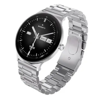 Ceas inteligent Garett Quantum Silver Steel Ceas inteligent Garett Quantum Silver Steel