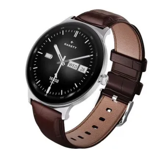 Ceas inteligent Garett Quantum Silver Steel Ceas inteligent Garett Quantum Silver Steel