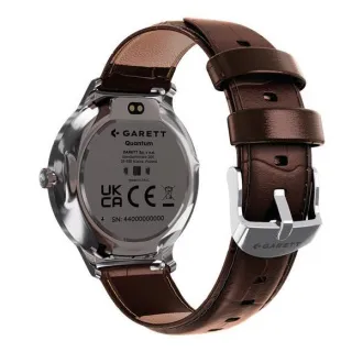 Ceas inteligent Garett Quantum Silver Steel Ceas inteligent Garett Quantum Silver Steel