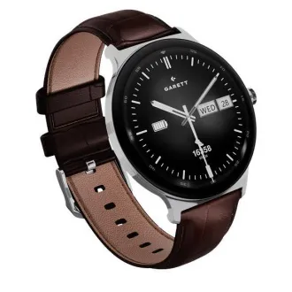 Ceas inteligent Garett Quantum Silver Steel Ceas inteligent Garett Quantum Silver Steel