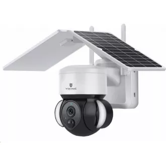 Cameră HD pentru exterior Viking Solar HDs02 4G, albă Cameră HD pentru exterior Viking Solar HDs02 4G, albă