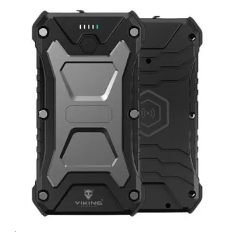 Powerbank pentru exterior Viking SKADI III, 30000 mAh, încărcare wireless