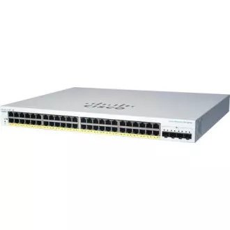 Switch Cisco CBS220-48FP-4X (48xGbE, 4xSFP+, 48xPoE+, 740W) - REFRESH Switch Cisco CBS220-48FP-4X (48xGbE, 4xSFP+, 48xPoE+, 740W) - REFRESH