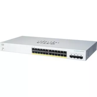 Comutator Cisco CBS220-24FP-4G (24xGbE, 4xSFP, 24xPoE+, 382W) - REFRESH Comutator Cisco CBS220-24FP-4G (24xGbE, 4xSFP, 24xPoE+, 382W) - REFRESH