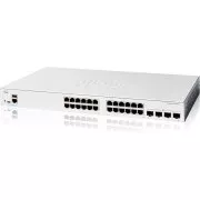 Switch Cisco Catalyst C1200-24T-4X (24xGbE, 4xSFP+, fără ventilator)