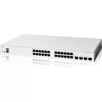 Comutator Cisco Catalyst C1200-24T-4G (24xGbE, 4xSFP, fără ventilator) - REFRESH