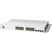 Comutator Cisco Catalyst C1300-24FP-4G (24xGbE, 4xSFP, 24xPoE+, 375W) - REÎMPROSPĂTARE