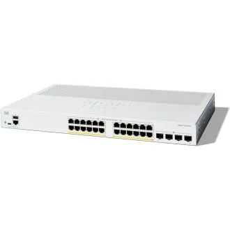 Comutator Cisco Catalyst C1300-24FP-4G (24xGbE, 4xSFP, 24xPoE+, 375W) - REÎMPROSPĂTARE Comutator Cisco Catalyst C1300-24FP-4G (24xGbE, 4xSFP, 24xPoE+, 375W) - REÎMPROSPĂTARE