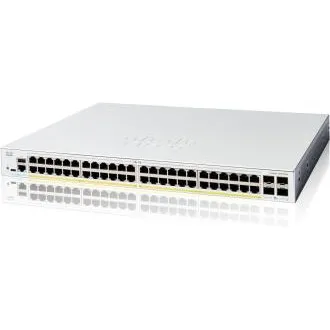 Comutator Cisco Catalyst C1300-48P-4G (48xGbE, 4xSFP, 48xPoE+, 375W) - REÎMPROSPĂTARE Comutator Cisco Catalyst C1300-48P-4G (48xGbE, 4xSFP, 48xPoE+, 375W) - REÎMPROSPĂTARE