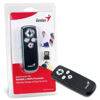 Prezentator GENIUS Wireless Media Pointer 100, USB