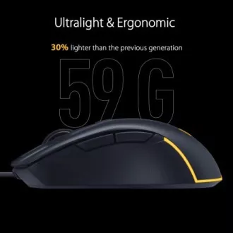 Mouse ASUS TUF GAMING M3 GEN II (P309), cu fir, negru Mouse ASUS TUF GAMING M3 GEN II (P309), cu fir, negru