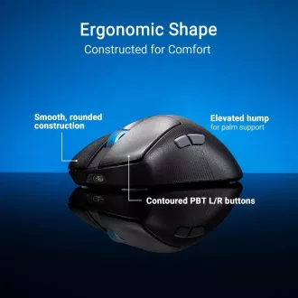 Mouse ASUS ROG Keris II Ace, mouse pentru gaming wireless, negru