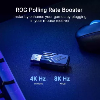 Mouse ASUS ROG Keris II Ace, mouse pentru gaming wireless, negru