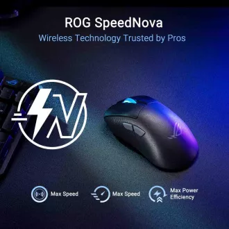 Mouse ASUS ROG Keris II Ace, mouse pentru gaming wireless, negru