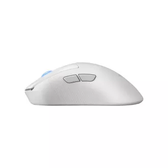 Mouse ASUS ROG Keris II Ace, mouse de gaming wireless, alb