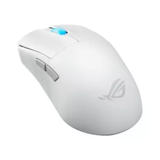 Mouse pentru gaming ASUS ROG Harpe Ace Mini, Wireless BT, RF 2.4GHz, alb