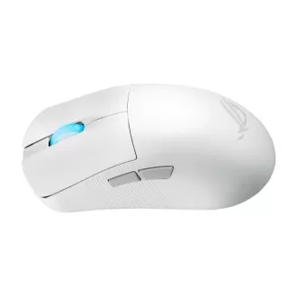Mouse pentru gaming ASUS ROG Harpe Ace Mini, Wireless BT, RF 2.4GHz, alb