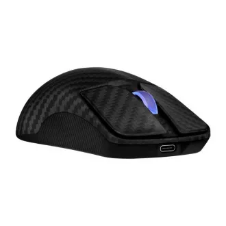 Mouse de gaming ASUS ROG Harpe Ace Extreme, Bluetooth fără fir, RF 2.4GHz, negru