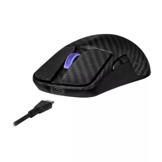 Mouse de gaming ASUS ROG Harpe Ace Extreme, Bluetooth fără fir, RF 2.4GHz, negru