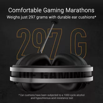 Căști ASUS TUF Gaming H1 GEN II, Căști Gaming cu fir, negru Căști ASUS TUF Gaming H1 GEN II, Căști Gaming cu fir, negru