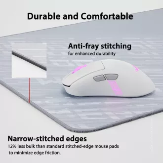 Mouse pad ASUS ROG Scabbard II Arctic Gray XXL, textil