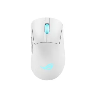 Mouse ASUS ROG Keris II Origin, mouse wireless pentru gaming, alb