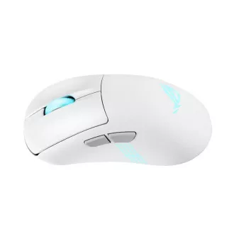 Mouse ASUS ROG Keris II Origin, mouse wireless pentru gaming, alb