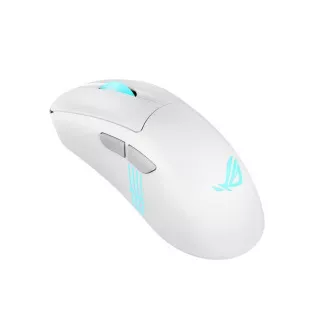 Mouse ASUS ROG Keris II Origin, mouse wireless pentru gaming, alb