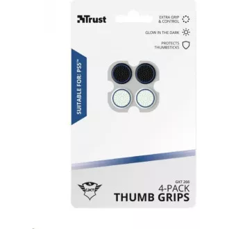 TRUST Capace din silicon GXT 266 pachet de 4 mânere pentru degetul mare pentru PS5 TRUST Capace din silicon GXT 266 pachet de 4 mânere pentru degetul mare pentru PS5