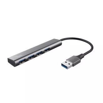 Hub USB 3.2 Gen1 cu 4 porturi TRUST Halyx Aluminium