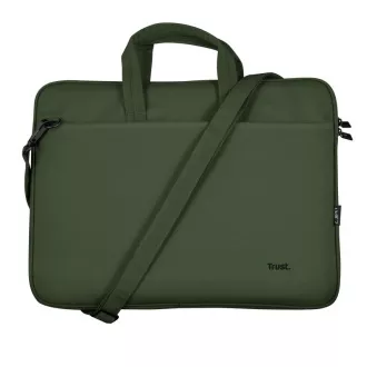 TRUST 16" Geantă pentru notebook   mouse wireless, verde