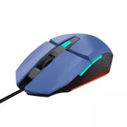 Mouse TRUST GXT 109B FELOX Gaming Mouse, optic, USB, albastru
