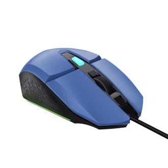 Mouse TRUST GXT 109B FELOX Gaming Mouse, optic, USB, albastru