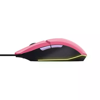 Mouse TRUST GXT 109P FELOX Gaming Mouse, optic, USB, roz