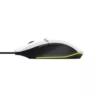 Mouse TRUST GXT 109W FELOX Gaming Mouse, optic, USB, alb